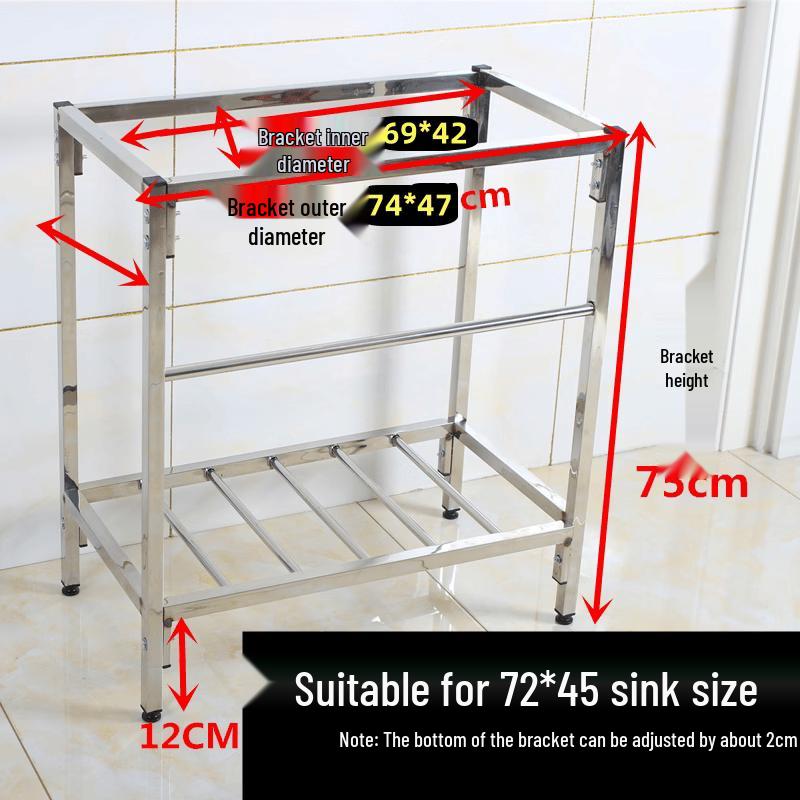 Tai Jufu 304 Stainless Steel Kitchen Sink Support Frame