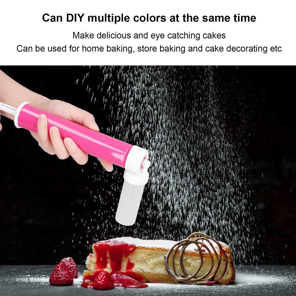 Cake Coloring Air Brush Gun DIY Cake Spray Gun Decorating Spraying Coloring Cake Dessert Coloring Kitchen Pastry Accessories