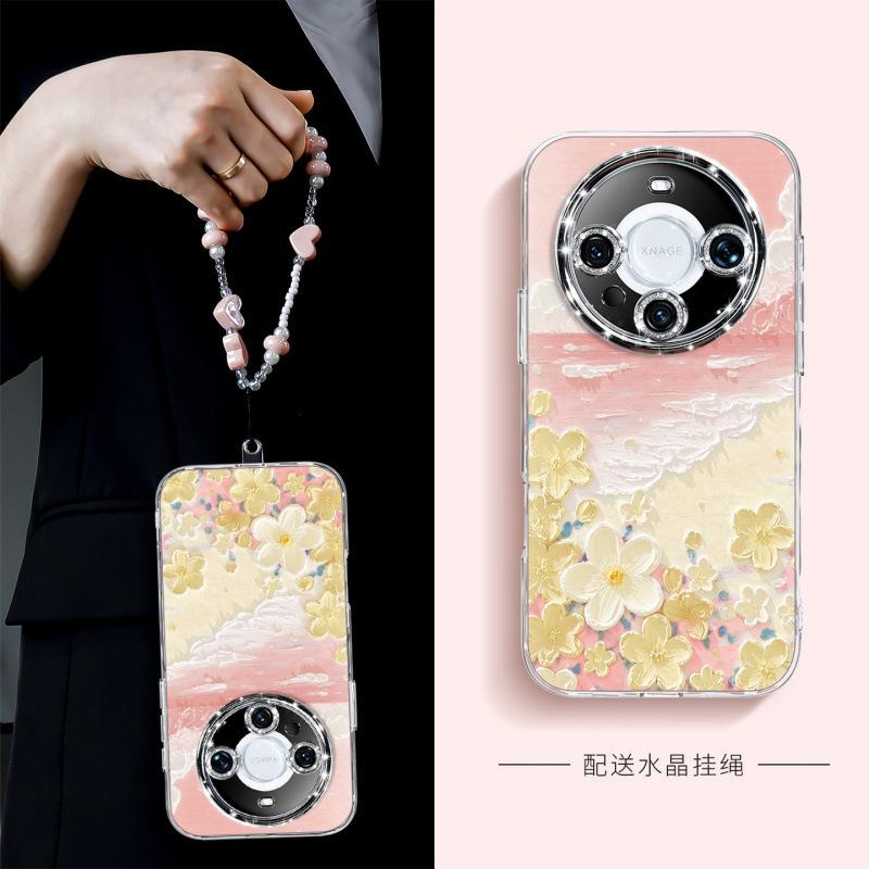 Applicable to Huawei mate70pro mobile phone case new mate50pro + case advanced sense mate60pro magnetic attraction