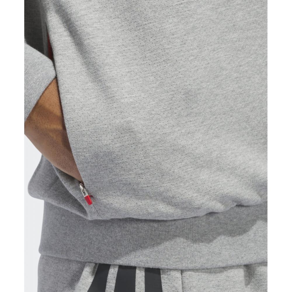Adidas Basketball Spacer Hoodie   Grey Jd7466