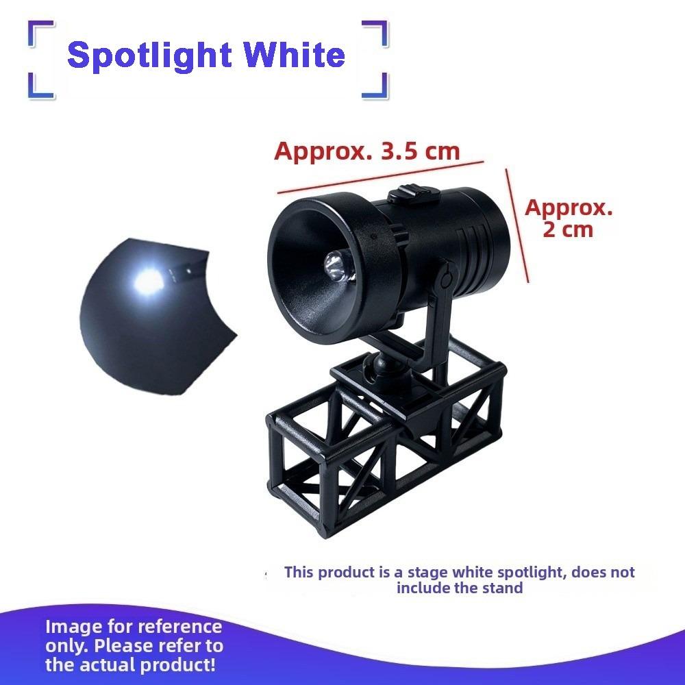Black Framework Building Block Stage Colorful Spotlight Mini Stage Truss Miniature Stage Display