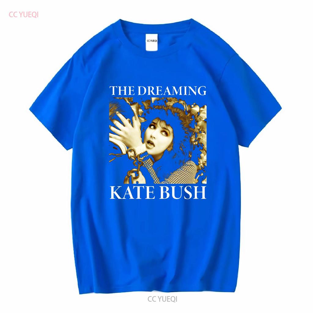 Kate Bush The Dreaming Reprint Black  T Shirt Size XL vintage Washed designer clothes Soft Casual Stretched homme fashion