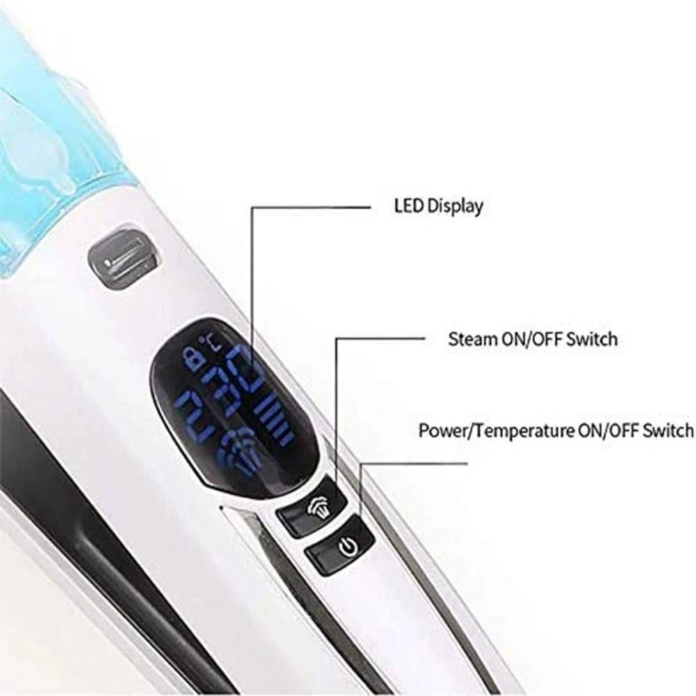 LCD Display Steam Hair Straightener Scalable Electric Hair Straightener  Travel