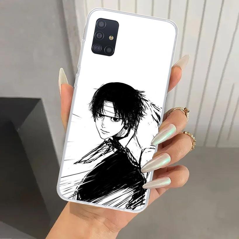 Black White Hunter HXH Phone Case for Samsung Galaxy A52 A32 A22 A12 A02S A50S A30S A10S Note 20 Ultra 10 Plus S10 A31 A20 A71 A