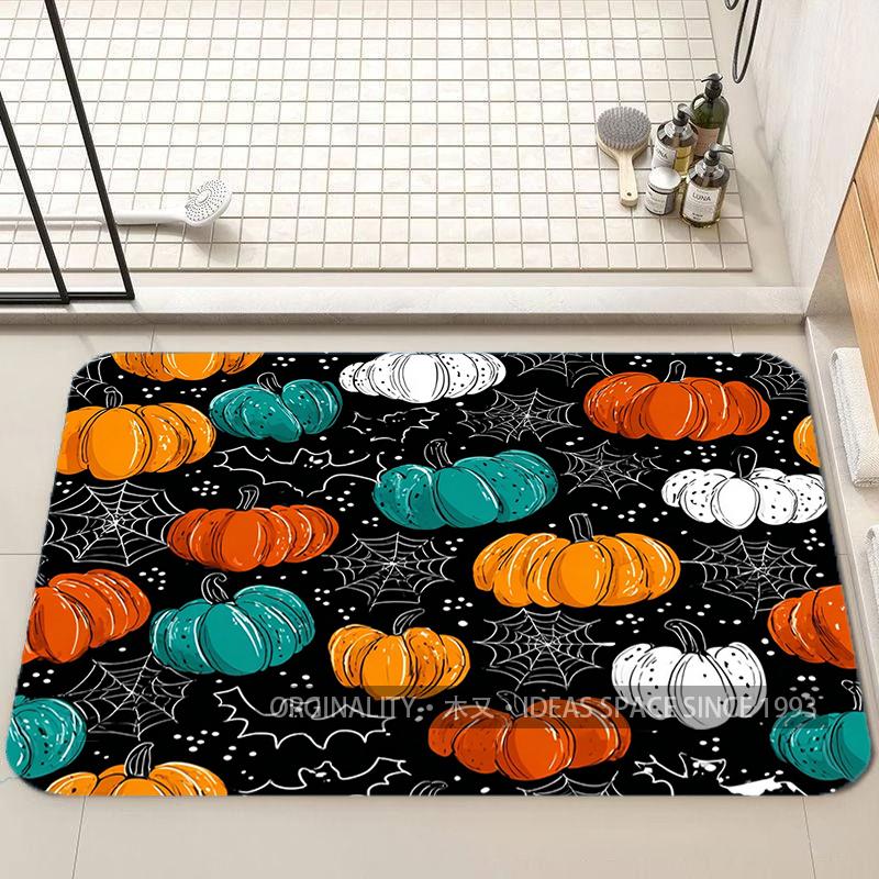 Halloween Pattern Floor Mat Living Room Decoration Home Sofa Non-Slip Carpet Study Bedroom Tatami Children'S Soft Floor Mat