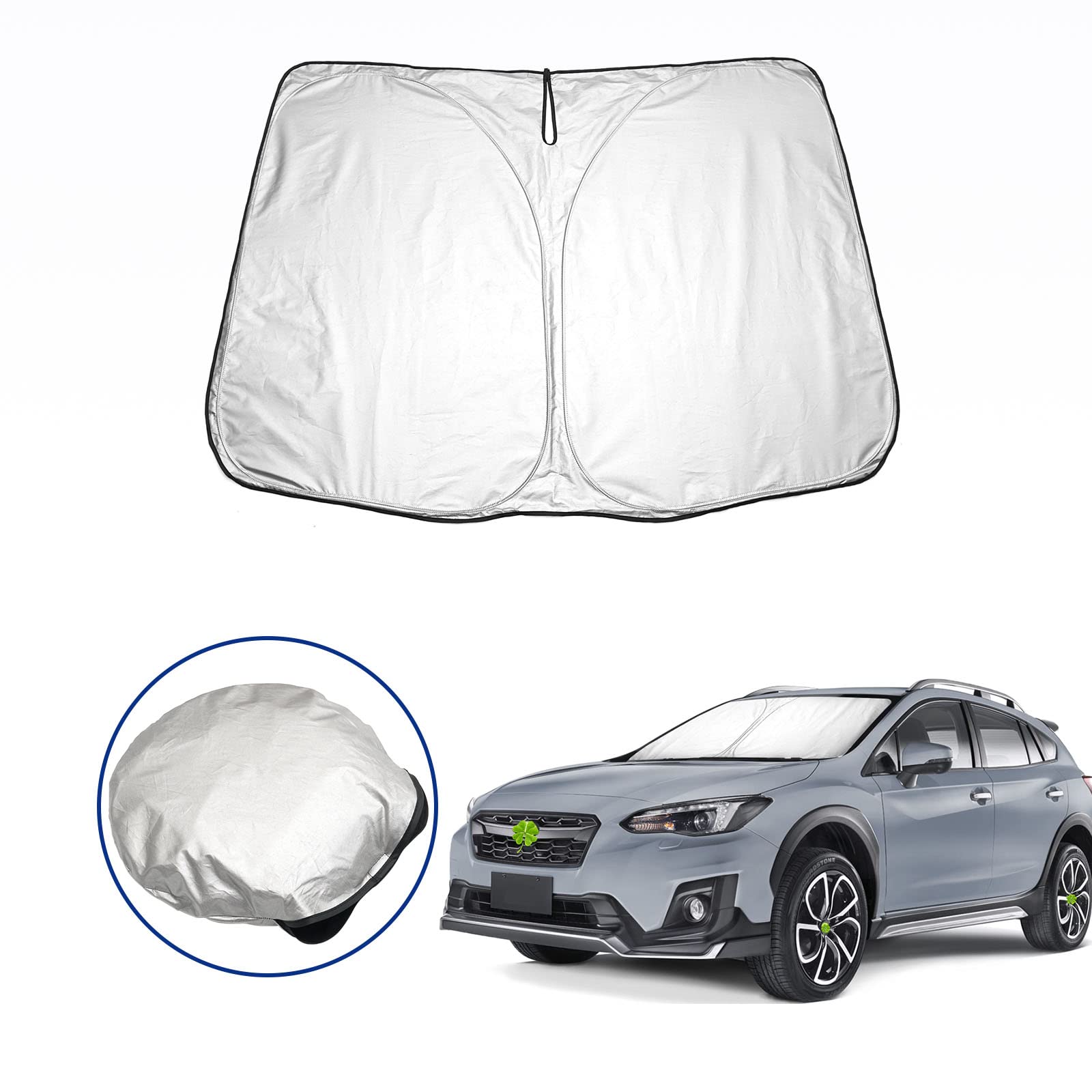 

RUIYA Солнцезащитный экран на лобовое стекло для Subaru XV серии GT, защита от УФ-лучей, с сумкой для хранения