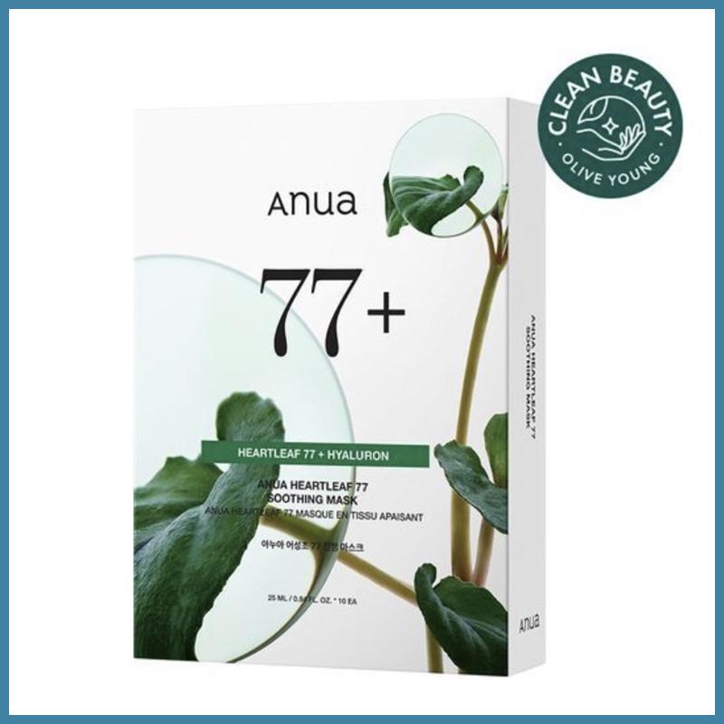 Anua Upokojujúca maska Heartleaf 77 25 ml 10 ks