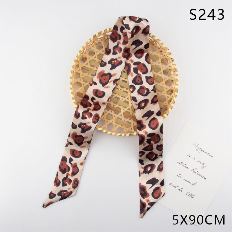 Versatile Vintage Silk Scarf: Hair Tie, Headband, Bag Accessory