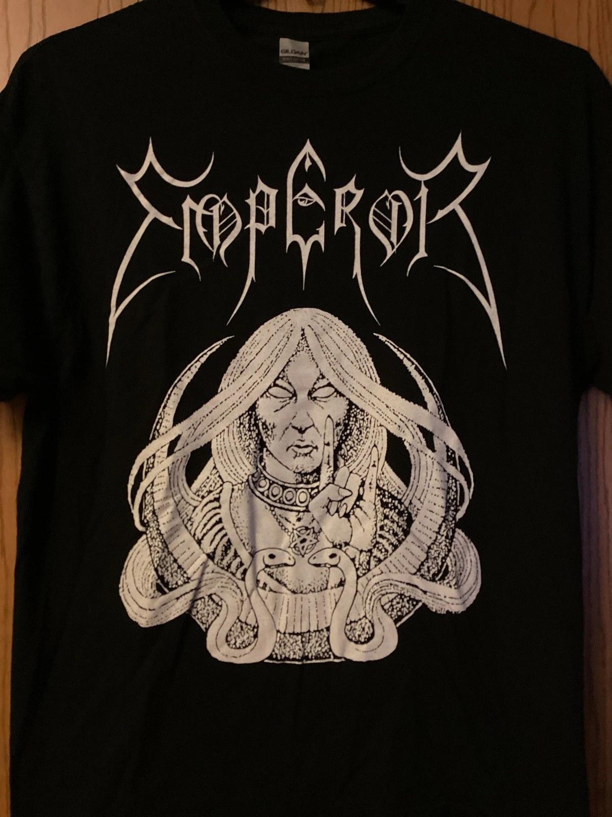 Emperor - Norwegian Black Metal Band - Black Shirt - XL 4XL