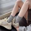 Fashionable Sweet College Style Lace Hollow Breathable Stacked Socks