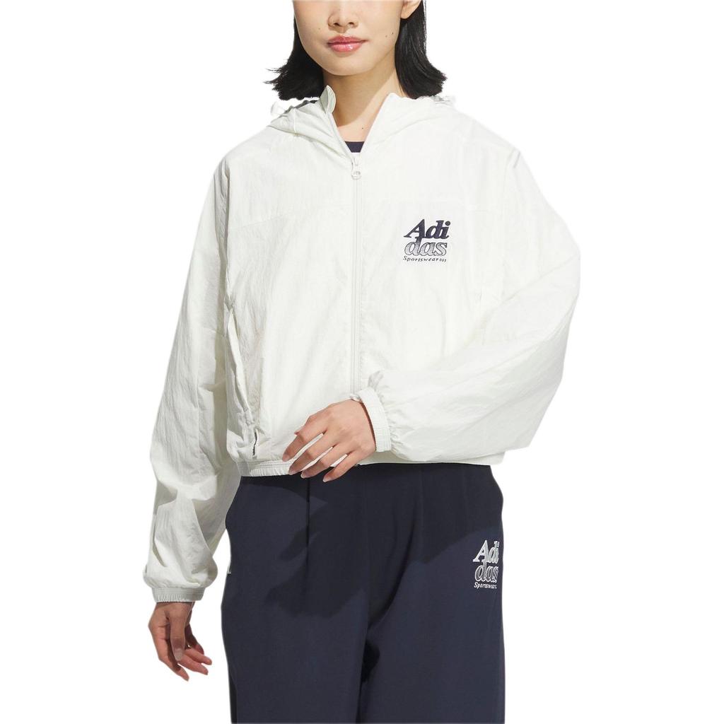 adidas Logo Jacket Women Jacket White JI6884