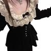 Französisches Retro-Schwarzsamt-Kleid Damen Frühling Neu Hochwertiges Gefühl Reiche Tochter Stil Geburtstagskleid Rock