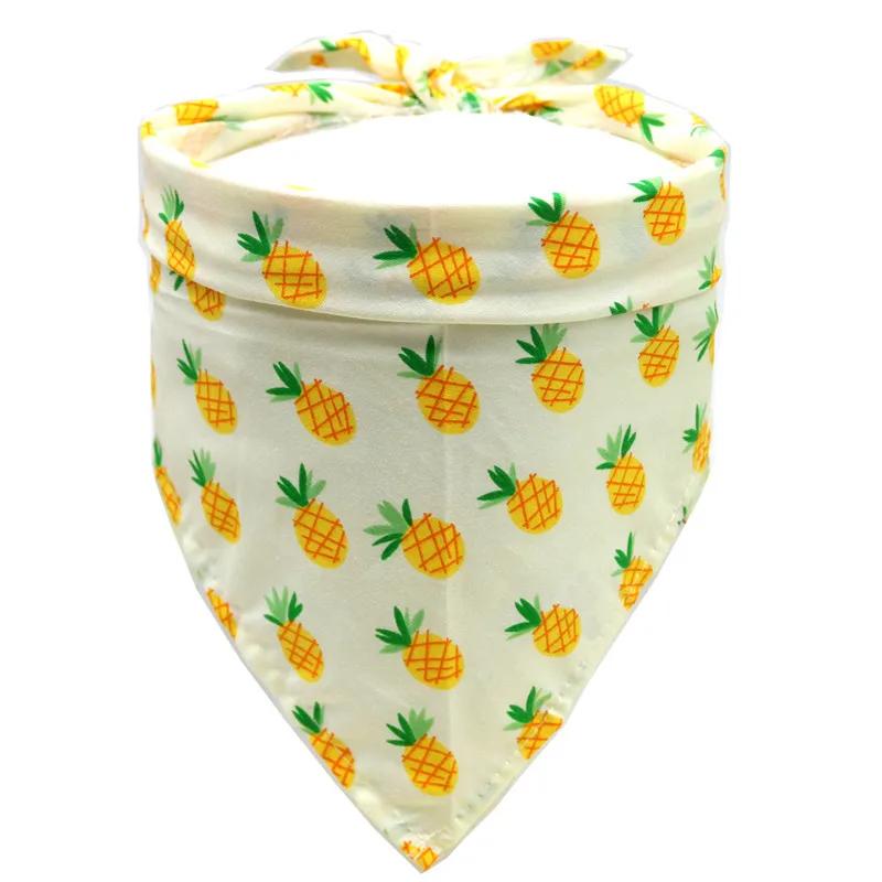 Cotton Pet Bandana for Dogs Cats Summer Thin Dog Triangular Bandage Scarf Golden Retriever Bibs Mascotas Grooming Accessories