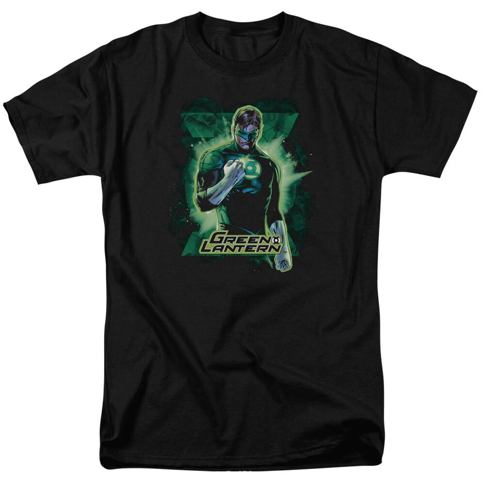 26 Green Lantern GL Brooding T Shirt Licensed Comic Book Tee Black Unisex T-Shirt L