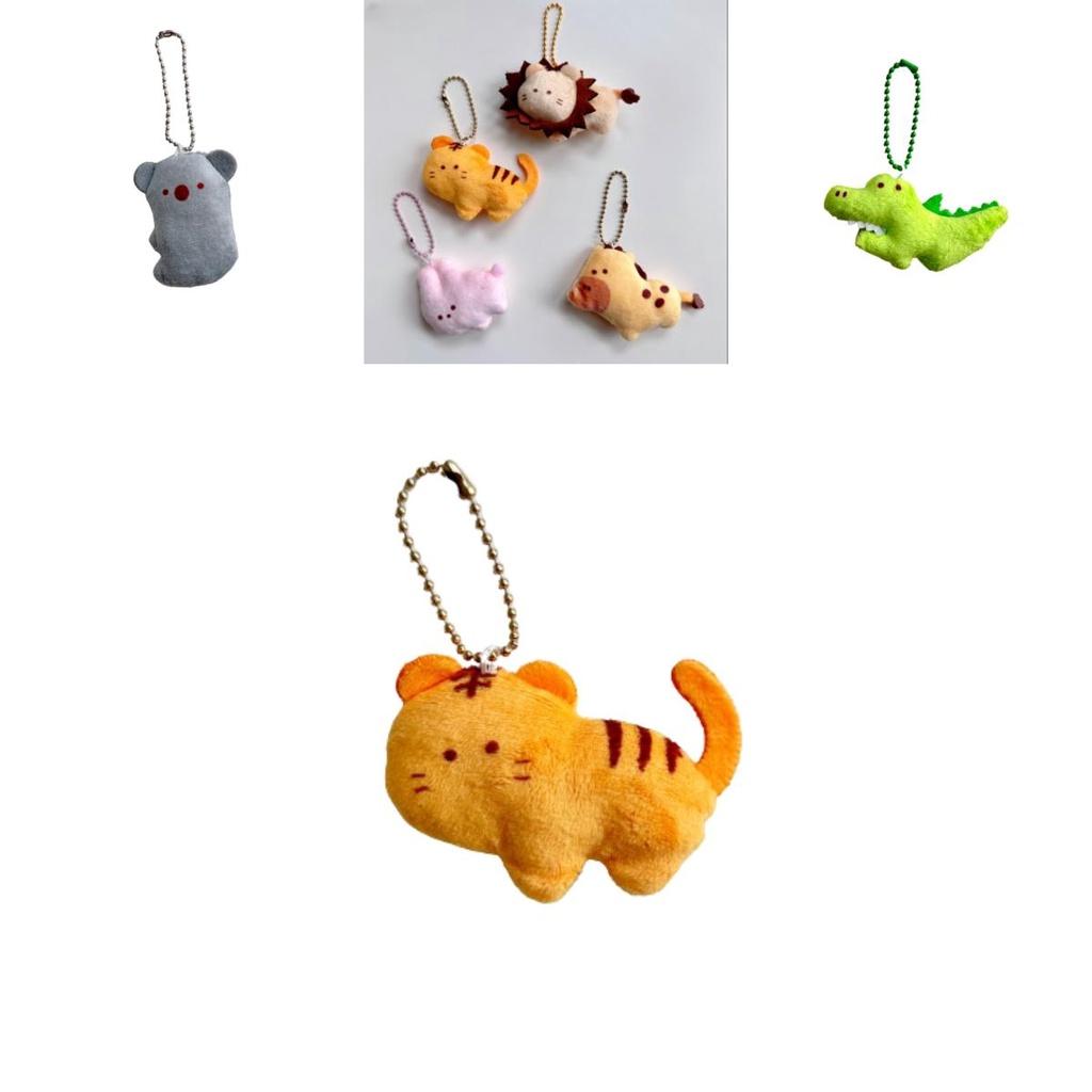 Adorable Stuffed Animal Keychains With Super Soft Short Plush Fur