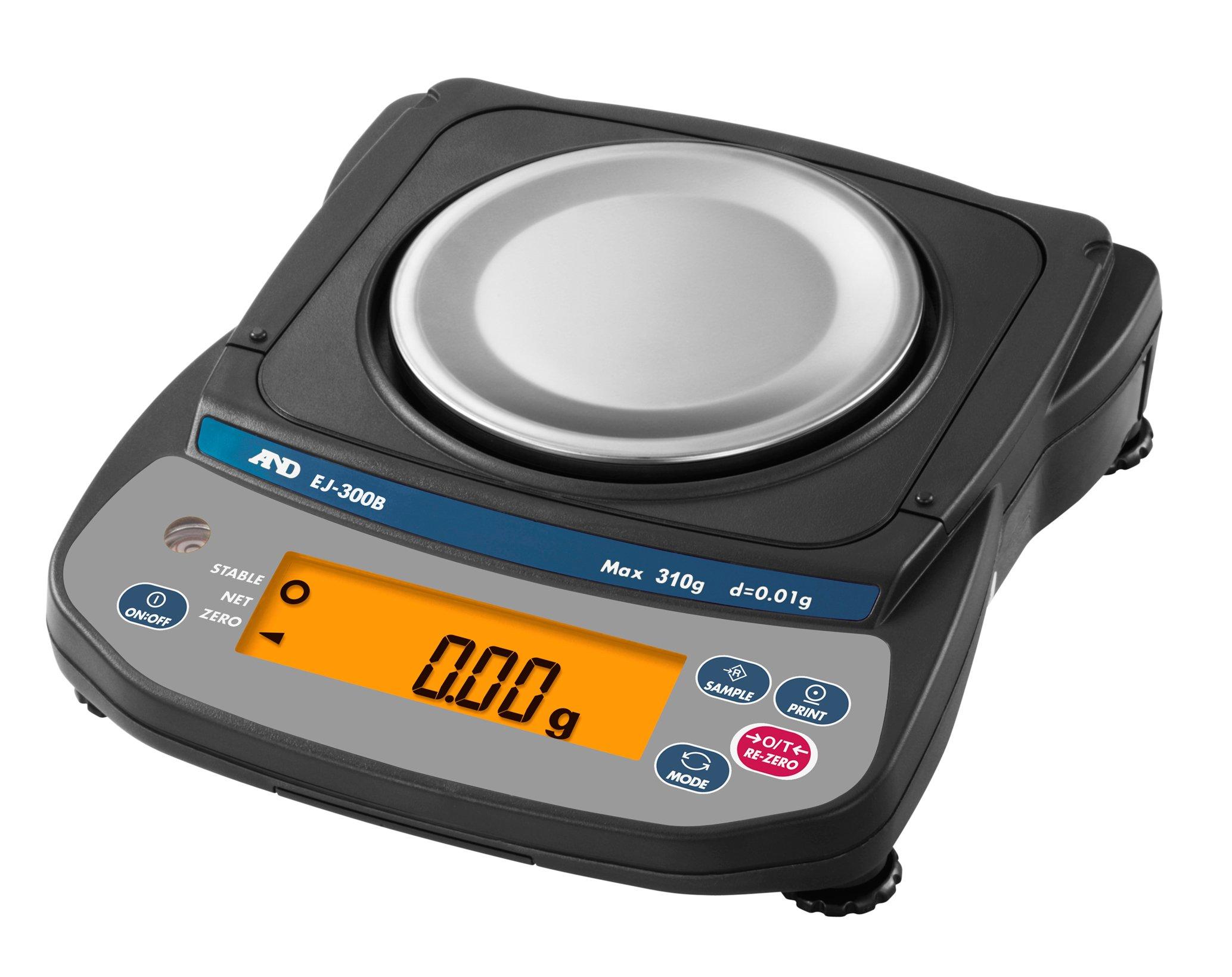 

Personal Balance Minimum Pan A&D EJ-300B Capacity 310g, Readability 0.01g, Dimensions 110mm, Uncertified