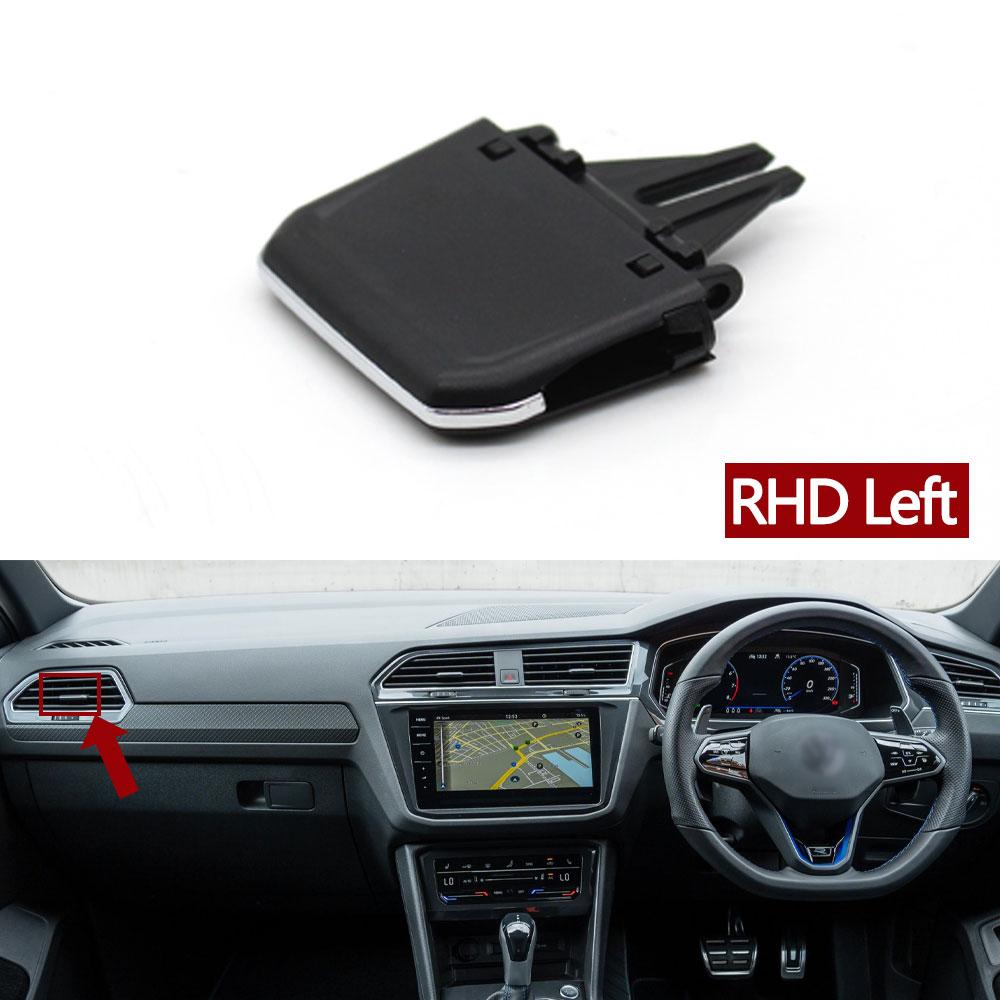 Car Front Dashboard Air Conditioner AC Vent Grille Outlet Tab Clip Slider For VW Volkswagen Tiguan 2017 2018