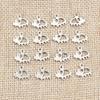 50pcs Small Elephant Butterfly Charms Pendant Stainless Steel DIY Jewelry Making Accessories Findings for Earrings Bracelet