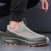 Outdoor Men's Off-road Hiking Running Shoes Lightweight Non-slip Wear-resistant Shock-absorbing Mountaineering Sports Shoes