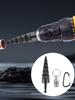 6 In 1 Swage HVAC Tool with Drill Bit Holder & Carabiner Reaming Step Drill Multi-Functional for 1/4 3/8 1/2 5/8 3/4 7/8 Tube