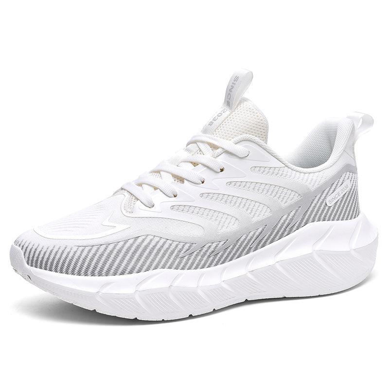 Outdoor Running Shoes Men's Autumn Mesh Breathable Marathon Jogging Shoes Fashion Shock Absorption Men's Casual Sports Shoes