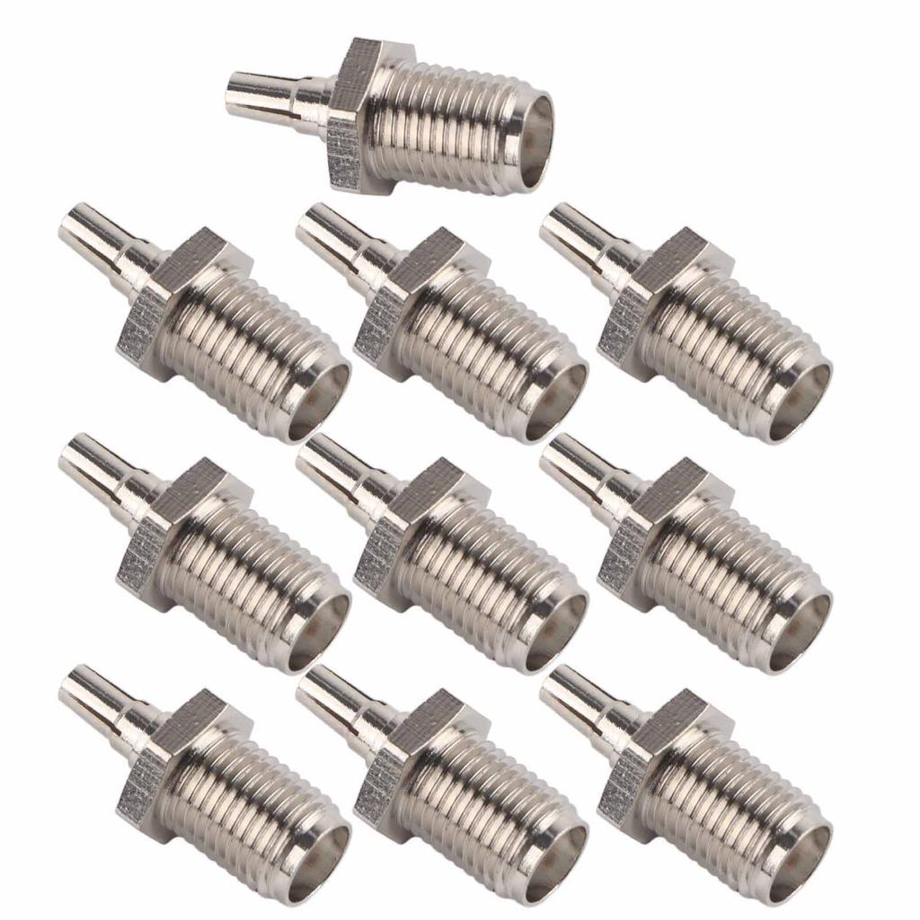 10Pcs Coaxial RF Connector SMA Female To CRC9 OFC Wide Frequency Band Adapter for GPS System WIFI Hotpot