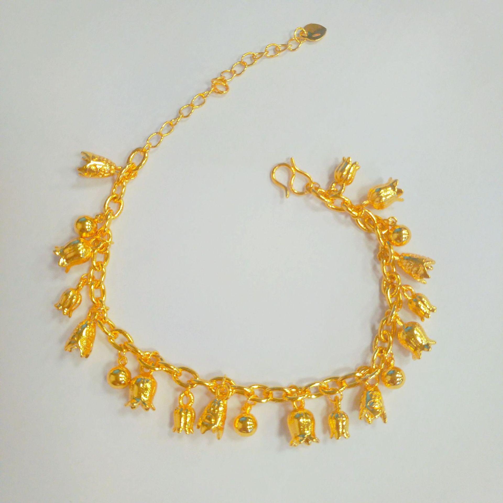 Браслет «Золотая лилия»: Роскошные, Универсальные и Стильные Женские Украшения.