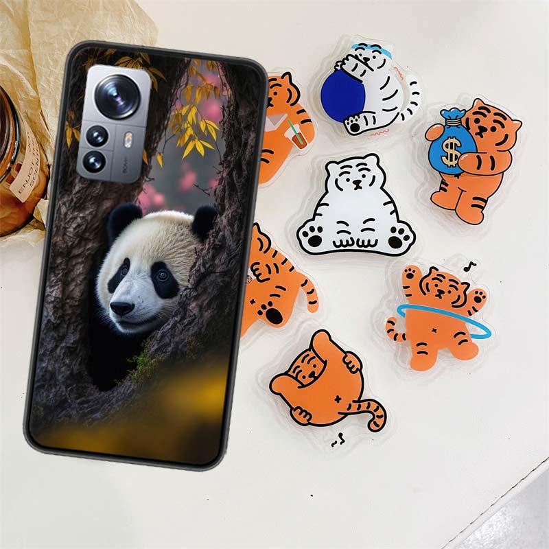 Panda Baby, Giant Panda Family Phone Case For Xiaomi Poco X7 X6 M8 M7 M6 M4 M3 X4 Pro F7 Ultra M5S Mi 14 14T 15 15T 12T 10T Pro