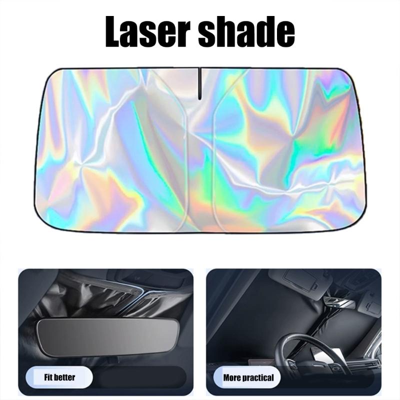 Car Windshield Sunshade Automotive Sun Umbrella Telescopic Sun Shade for Heat Insulation Front Window Umbrella Sunshade