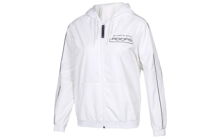 Adidas Neo Jackets Women s White Hooded Moderate Other DW8337 XS
