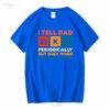 I Tell Dad Jokes T Shirt Fathers Day Periodically Daddy Top Number 1 Best Long Or Short Sleeves Vintage Washed Soft