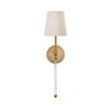 Crystal Pole Wall Lamp Bedroom Room Villa American Lamp Luxury Modern Minimalist Nordic Wall Light Entrance Lighting