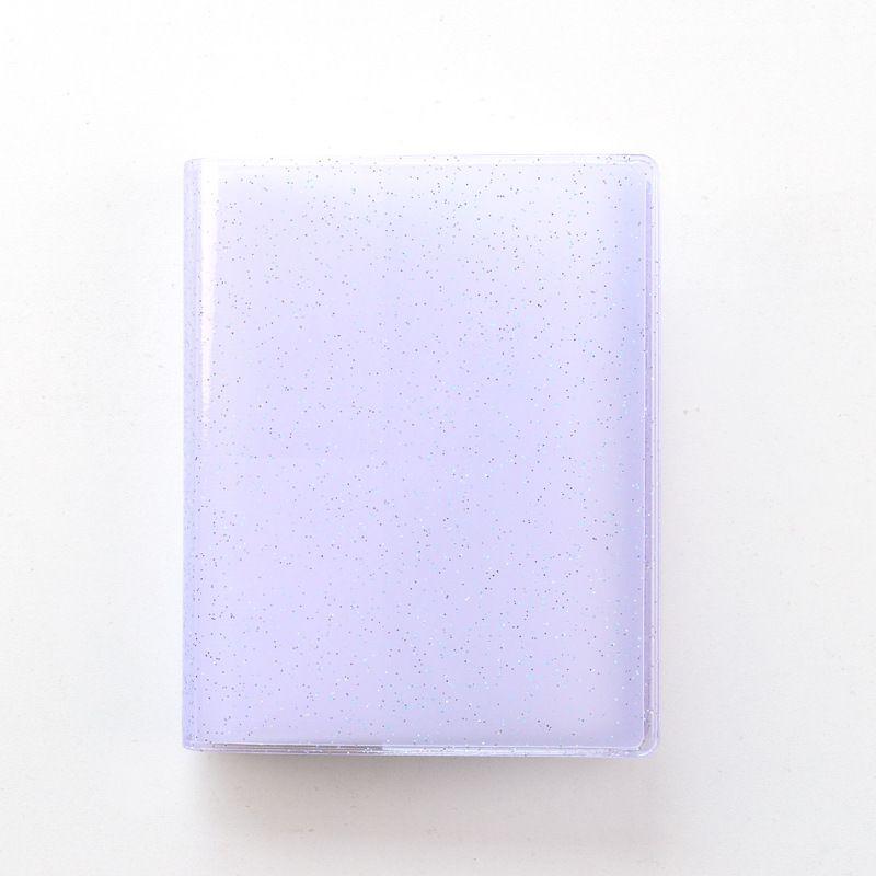 Pockets Photocard 3264 Binder Sleeves Holder Kpop Glitter Photo Album Lomo Card