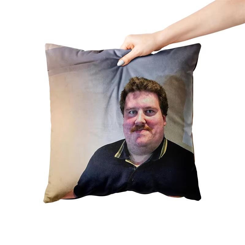 Aertemisi Drachenlord Poster Rainer Winkler Square Cushion Cover Pillowcase Sofa Bed Office Decoration