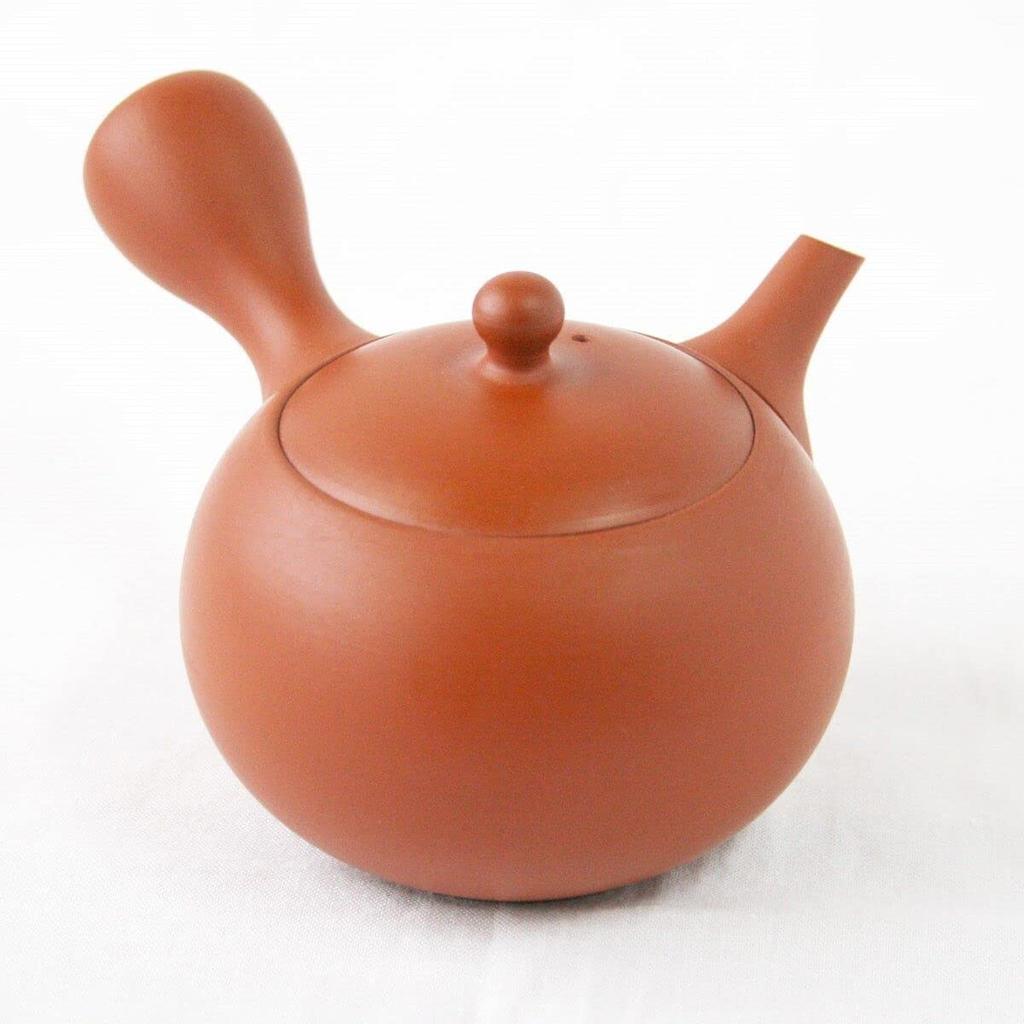 Commercial Ceramesh Teapot with Made in Japan J-kitchens Tokoname-yaki Strainer, 230cc,