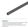 uxcell Carbon Fiber Rod 2mm x 150mm Round Rod Carbon