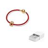 Pandora Lucky Rabbit Woven Leather Bracelet Women bracelet ZT2583