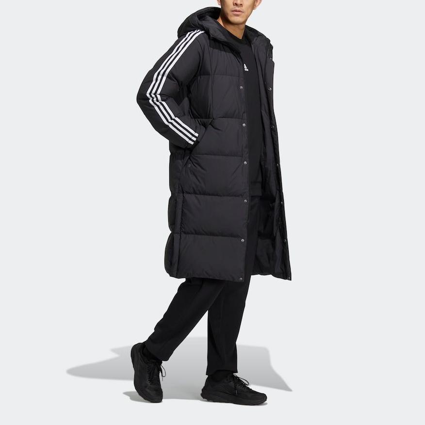 Adidas 3 Stripes 2022 Winter Down Jacket Unisex Black HN2099-