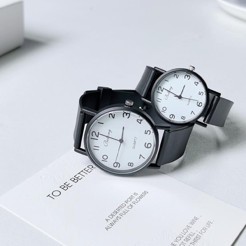 Cold Wind Niche Design Student Junior High School Orgasm Flow Quartz Watch, Simple Quartz Men And Women Couple Watch