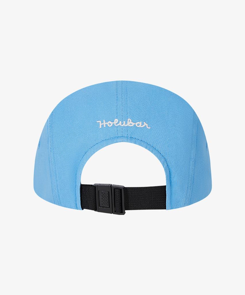 Holluba 5P Logo Two-Tone Camp Cap Blue