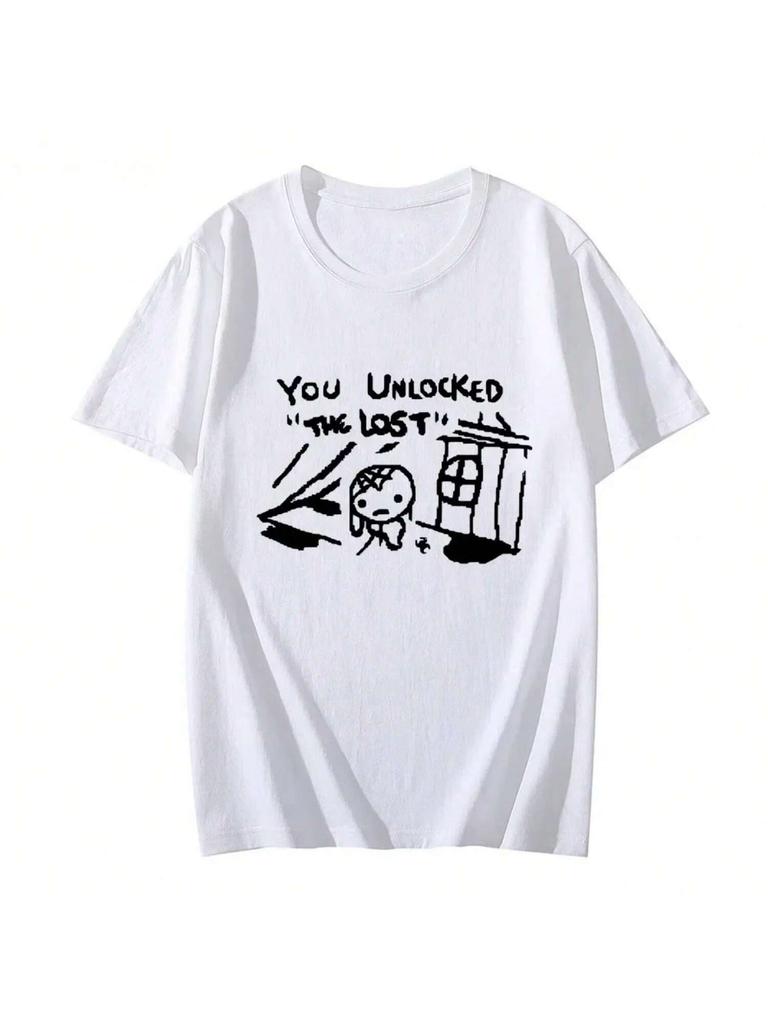 The Binding Of Isaac Cartoon Kleidung T-Shirt Hip Hop T-Shirts Harajuku Mode T-Shirts Kurzarm Tops Wounisex Kleidung Y2K Top
