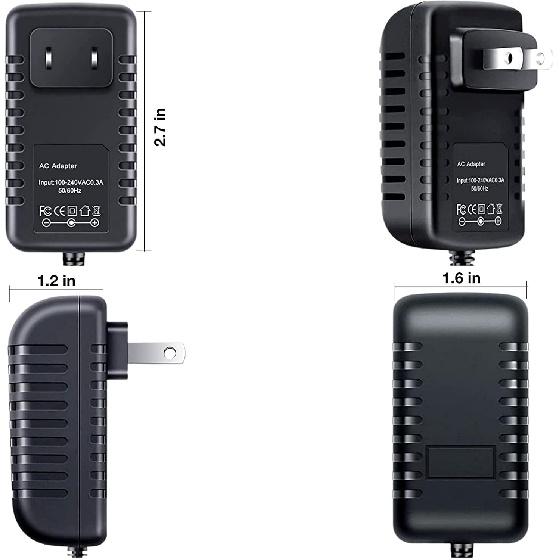 AC Adapter Replacement for POTEK Car Jump Starter with 150 PSI Air Compressor 1000 Charger