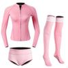 2mm Wetsuit for Women, Long Sleeve TwoPiece Rash Guard, Neoprene, wave ridinging, diveing, Sun