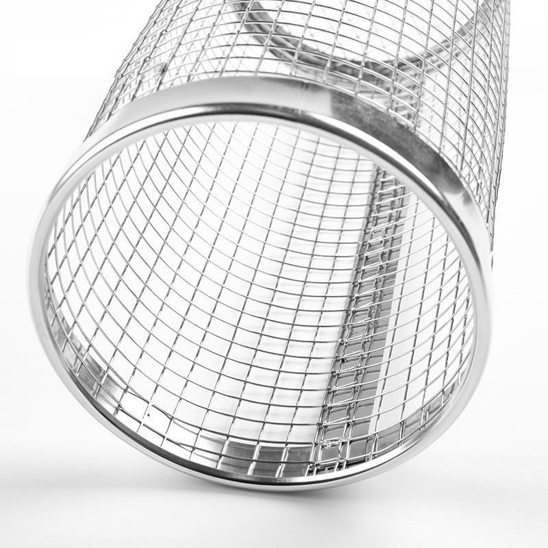 Stainless Steel 304 BBQ Mesh Basket Cage for Outdoor Grilling