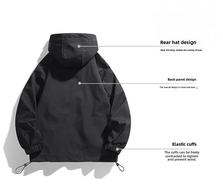 2024 Men's Trendy Workwear Jacket - Stylish Spring & Autumn Mountaineering Wear