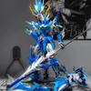 23cm Motor Nuclear AoBing Assembly Model Kit Action Figure Mecha With Dragon Figure Alloy Skeleton Highly Posable Robot Toy Gift