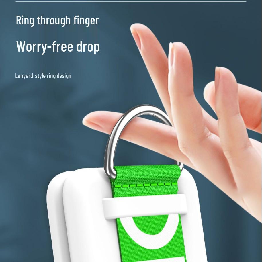 Samsung Zflip7/Huawei P50 Pocket Folding Phone Case with Letter Wrist Strap and Stand.