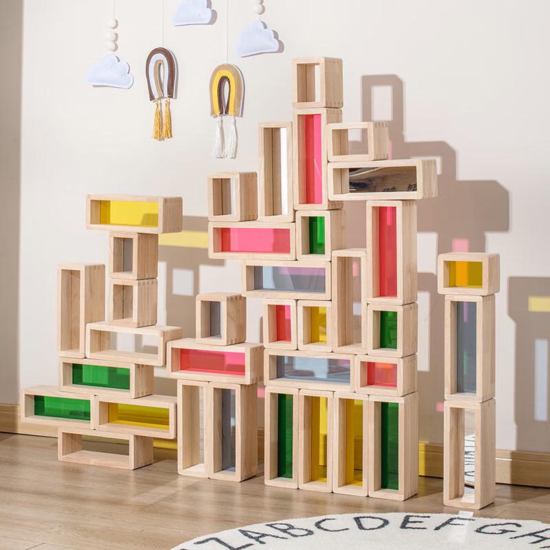 Ayoub Creative Light & Shadow Acrylic Building Blocks