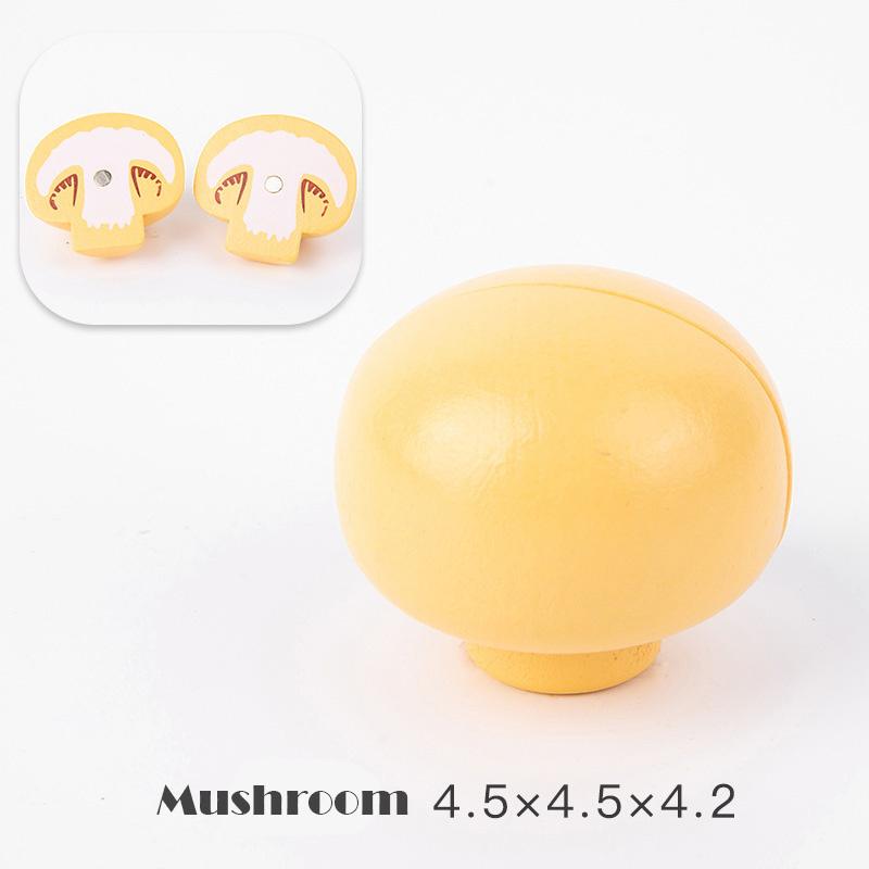 Magnetické Dřevěné Krájení Ovoce Zeleniny Hra na Předstírání Simulace Kuchyňské Hračky Klasická Hra Montessori Vzdělávací Hračky Pro Děti