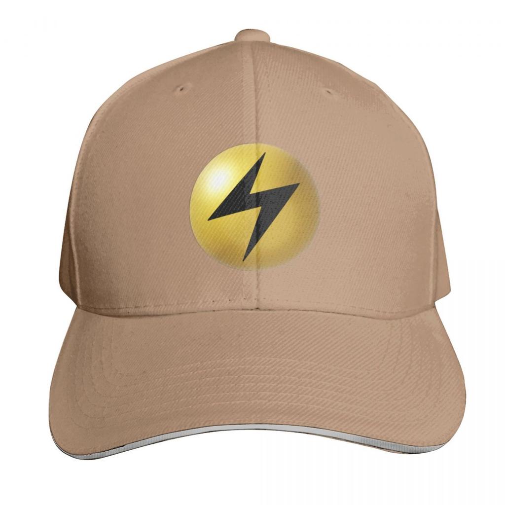 D Lightning Energy Baseball Cap Funny Hats Rugby Big Size Hat Sunhat Sun Hats For Women Unisexs